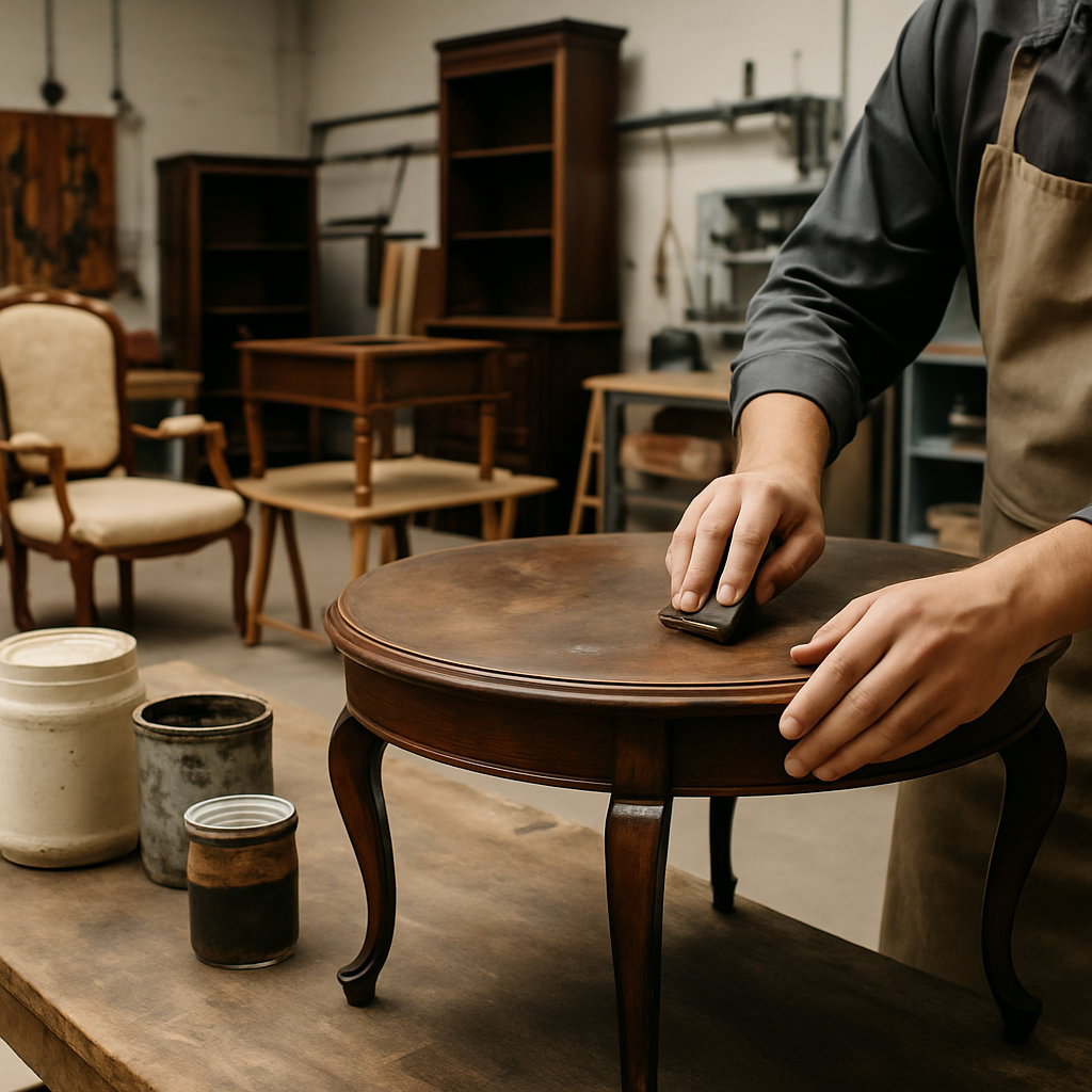 Fischer Restoration Studio Interior